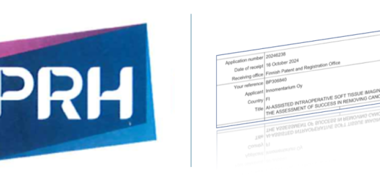 First patent application of Innomentarium SpeciX solution filed